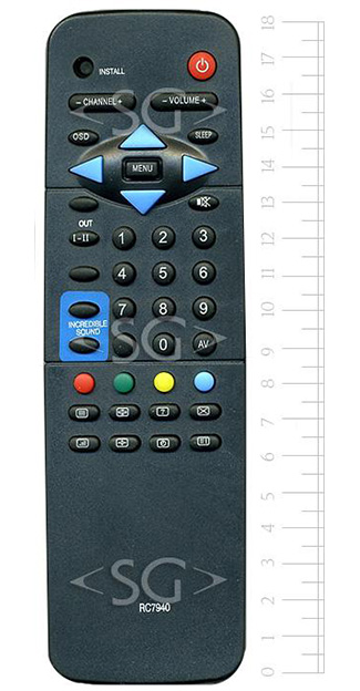 ����� �������������� ���������� ��� PHILIPS RC7940